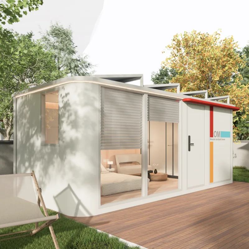 Prefab binnenplaatshuis